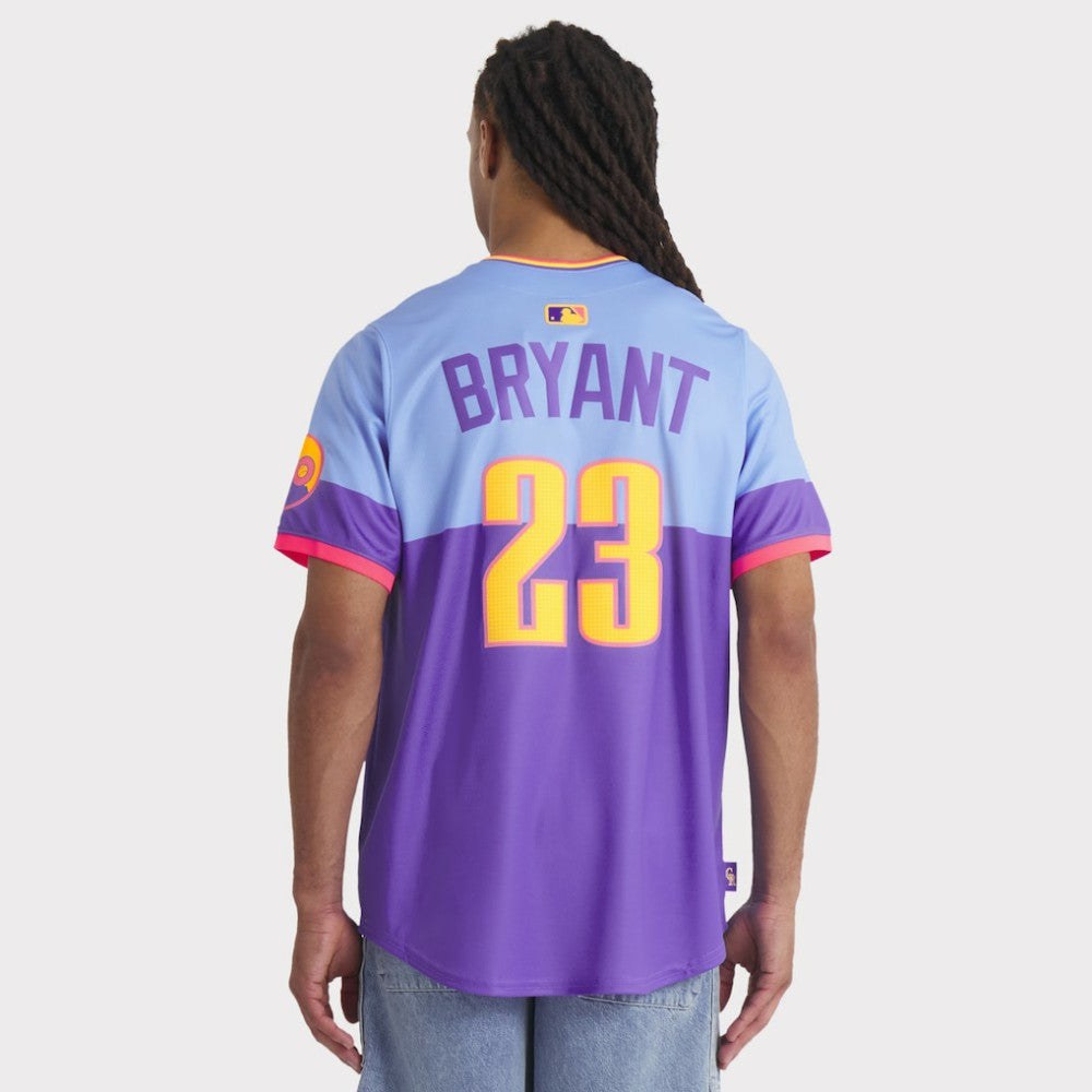 Purple/Light Blue Kris Bryant Colorado Rockies Nike 2025 City Connect Limited Player Jersey