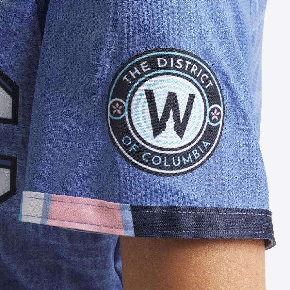 Blue CJ Abrams Washington Nationals Nike Women's 2025 City Connect Limited Jersey