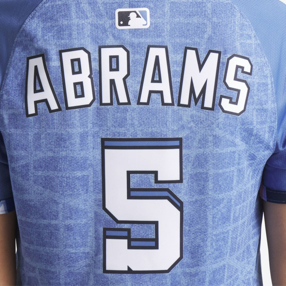 Blue CJ Abrams Washington Nationals Nike Women's 2025 City Connect Limited Jersey