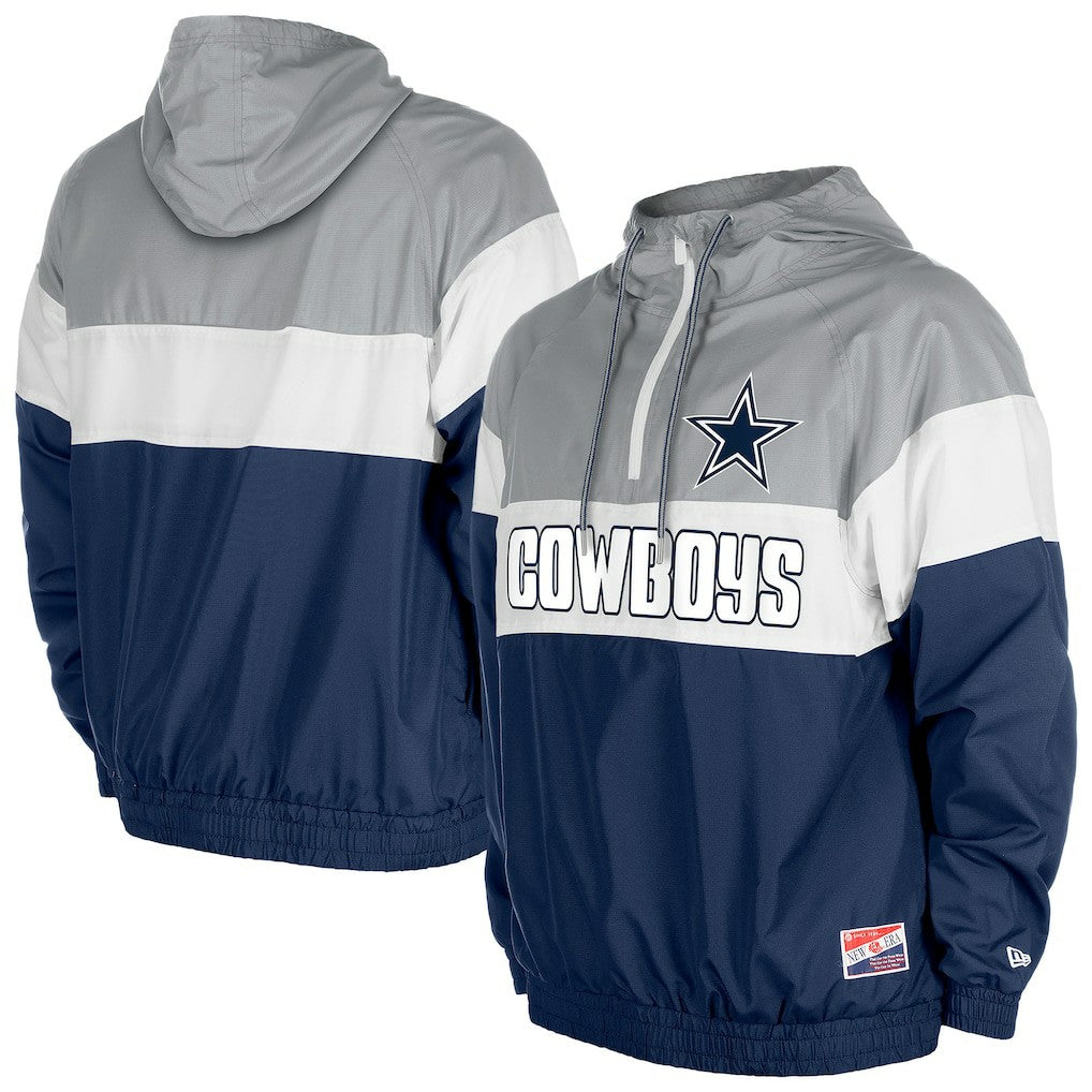 Pullover Quarter-Zip Hoodie Jacket - Dallas Cowboys Hoodies