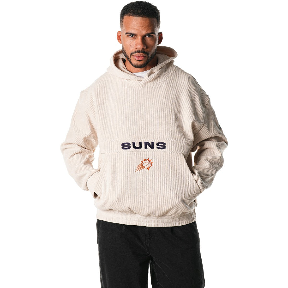 Phoenix Suns The Wild Collective Unisex Corduroy Tri-Blend Pullover Hoodie