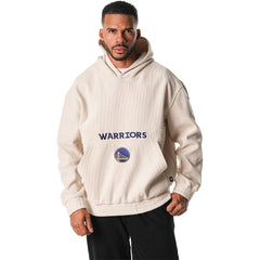 Golden State Warriors The Wild Collective Unisex Corduroy Tri-Blend Pullover Hoodie sale