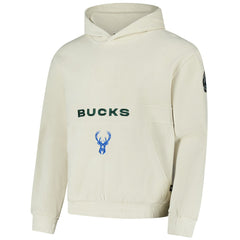 Milwaukee Bucks The Wild Collective Unisex Corduroy Tri-Blend Pullover Hoodie