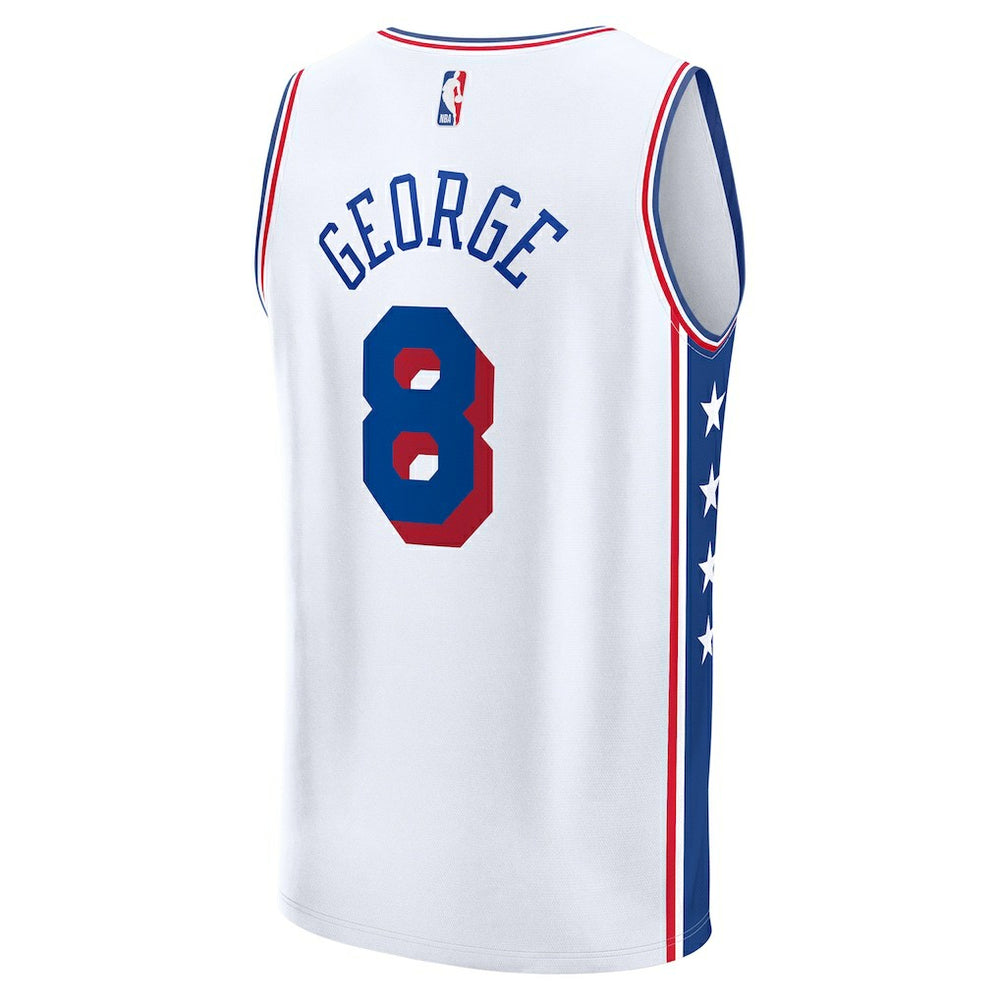Fanatics Paul George Philadelphia 76ers Fast Break Replica Player Jersey