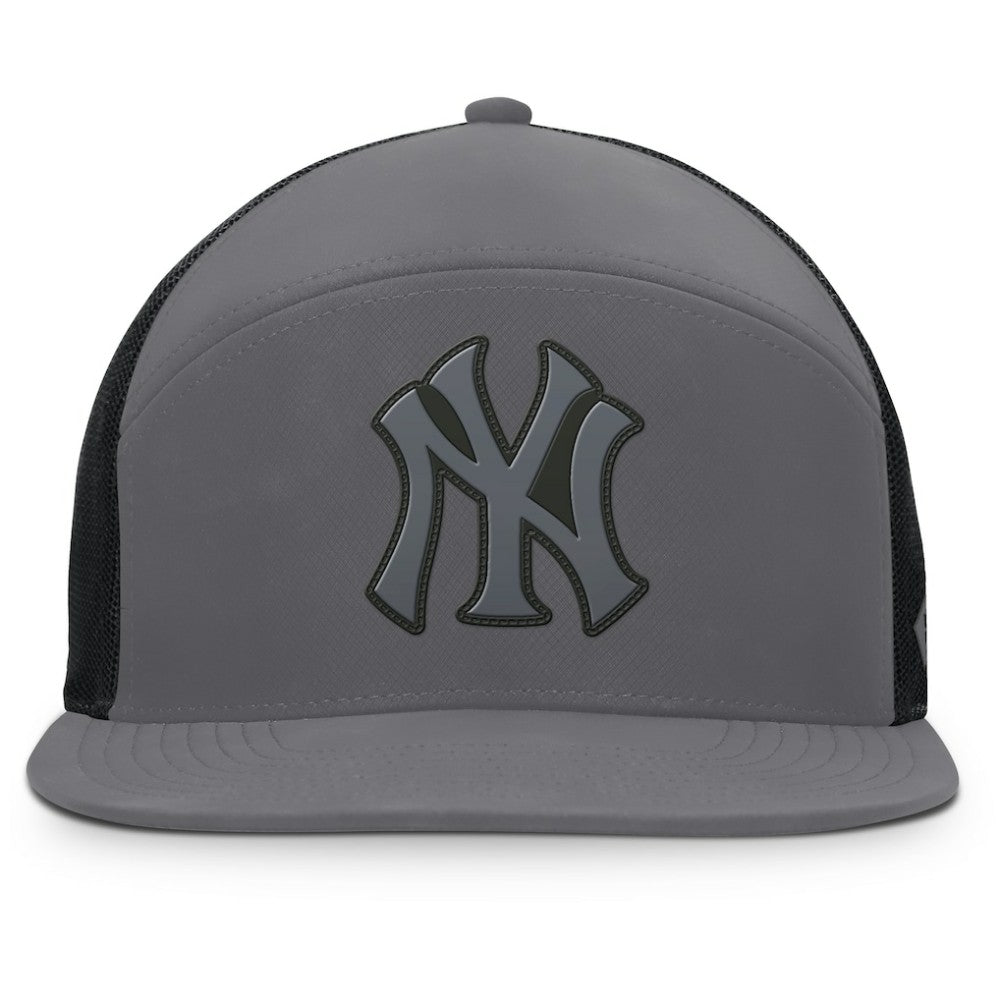 Gray New York Yankees Fanatics Fairweather Adjustable Hat