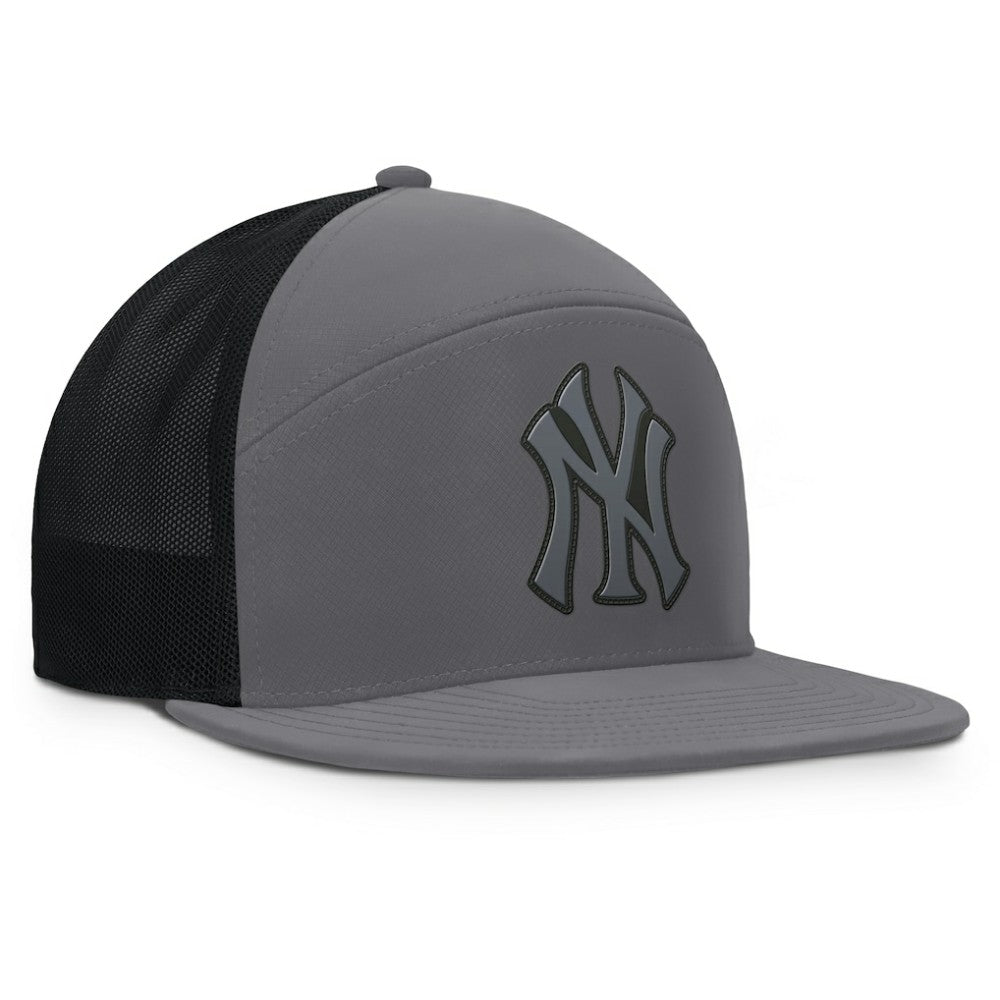 Gray New York Yankees Fanatics Fairweather Adjustable Hat