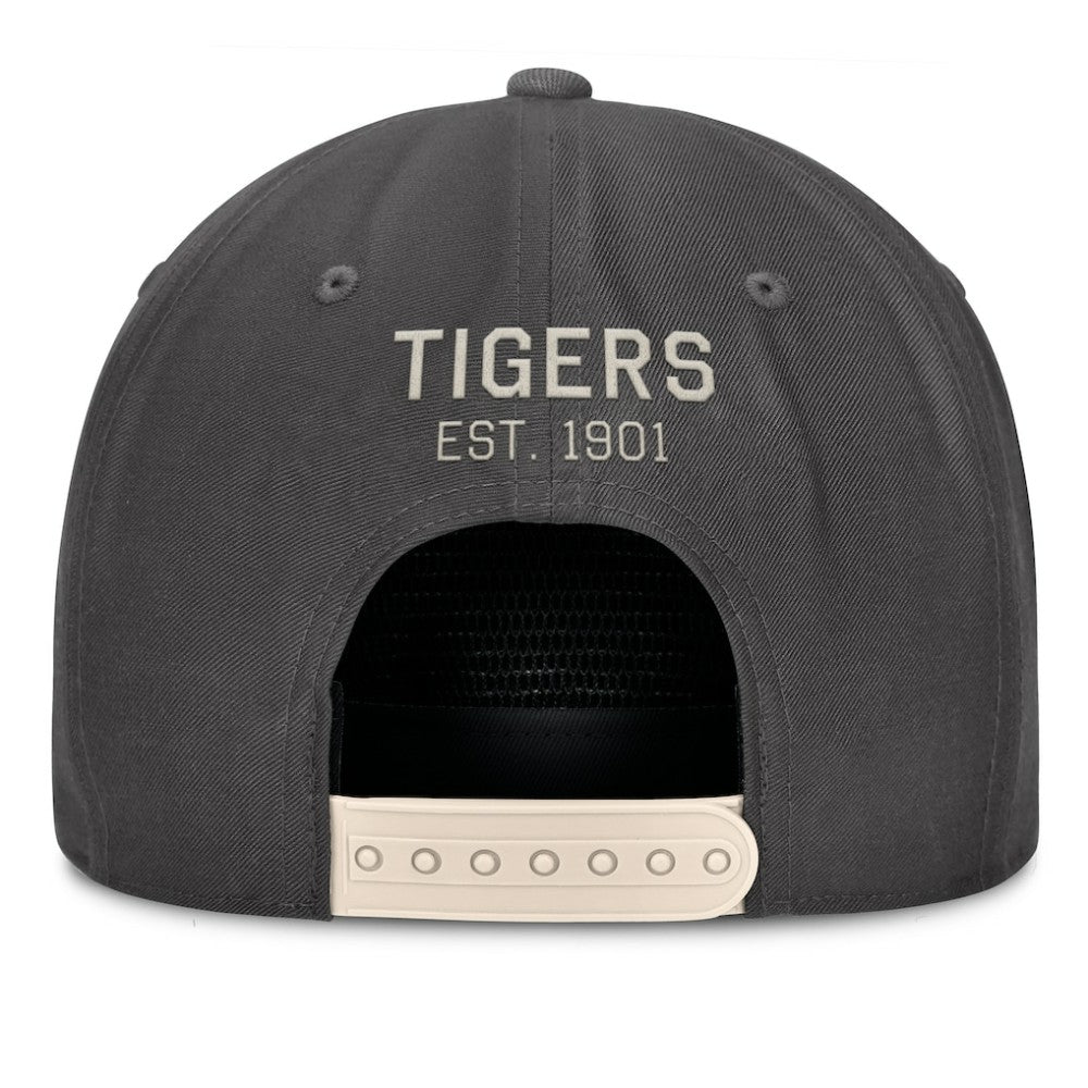 Charcoal Detroit Tigers Fanatics Closer Adjustable Hat