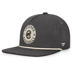 Charcoal Chicago Cubs Fanatics Closer Adjustable Hat