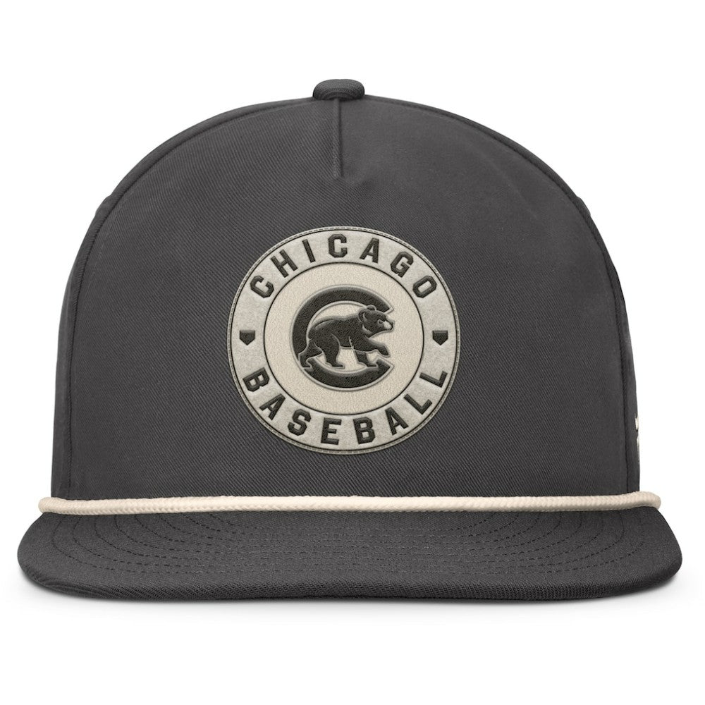 Charcoal Chicago Cubs Fanatics Closer Adjustable Hat