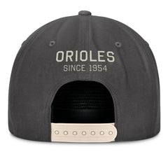 Charcoal Baltimore Orioles Fanatics Closer Adjustable Hat