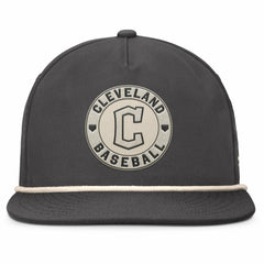 Charcoal Cleveland Guardians Fanatics Closer Adjustable Hat
