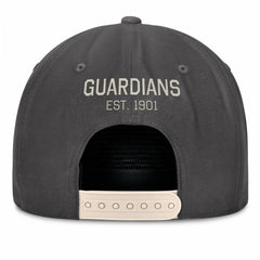 Charcoal Cleveland Guardians Fanatics Closer Adjustable Hat