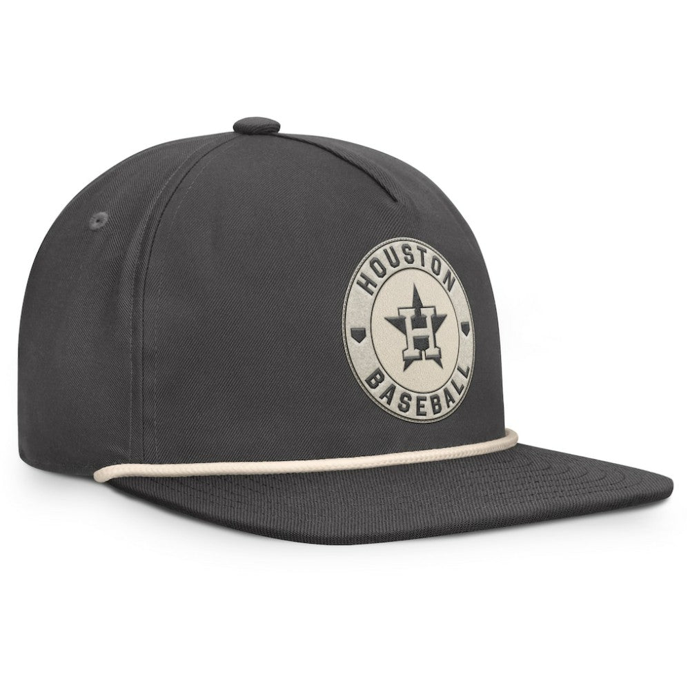 Charcoal Houston Astros Fanatics Closer Adjustable Hat