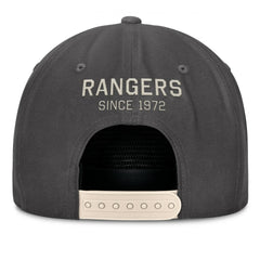 Charcoal Texas Rangers Fanatics Closer Adjustable Hat