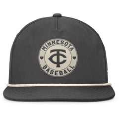 Charcoal Minnesota Twins Fanatics Closer Adjustable Hat