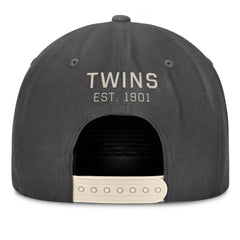 Charcoal Minnesota Twins Fanatics Closer Adjustable Hat