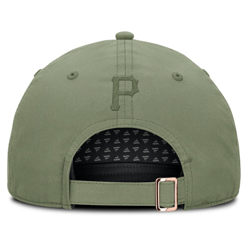 Olive Pittsburgh Pirates Fanatics Women's Afterhours Adjustable Hat