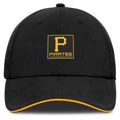 Black Pittsburgh Pirates Fanatics Level Up Driver Adjustable Hat