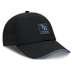 Black Tampa Bay Rays Fanatics Level Up Driver Adjustable Hat