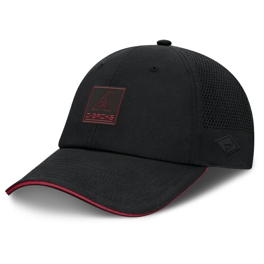 Black Arizona Diamondbacks Fanatics Level Up Driver Adjustable Hat