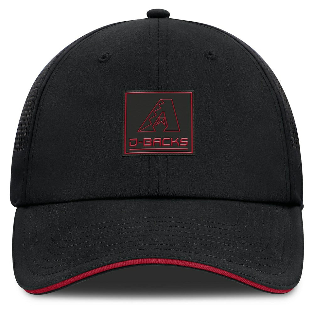 Black Arizona Diamondbacks Fanatics Level Up Driver Adjustable Hat