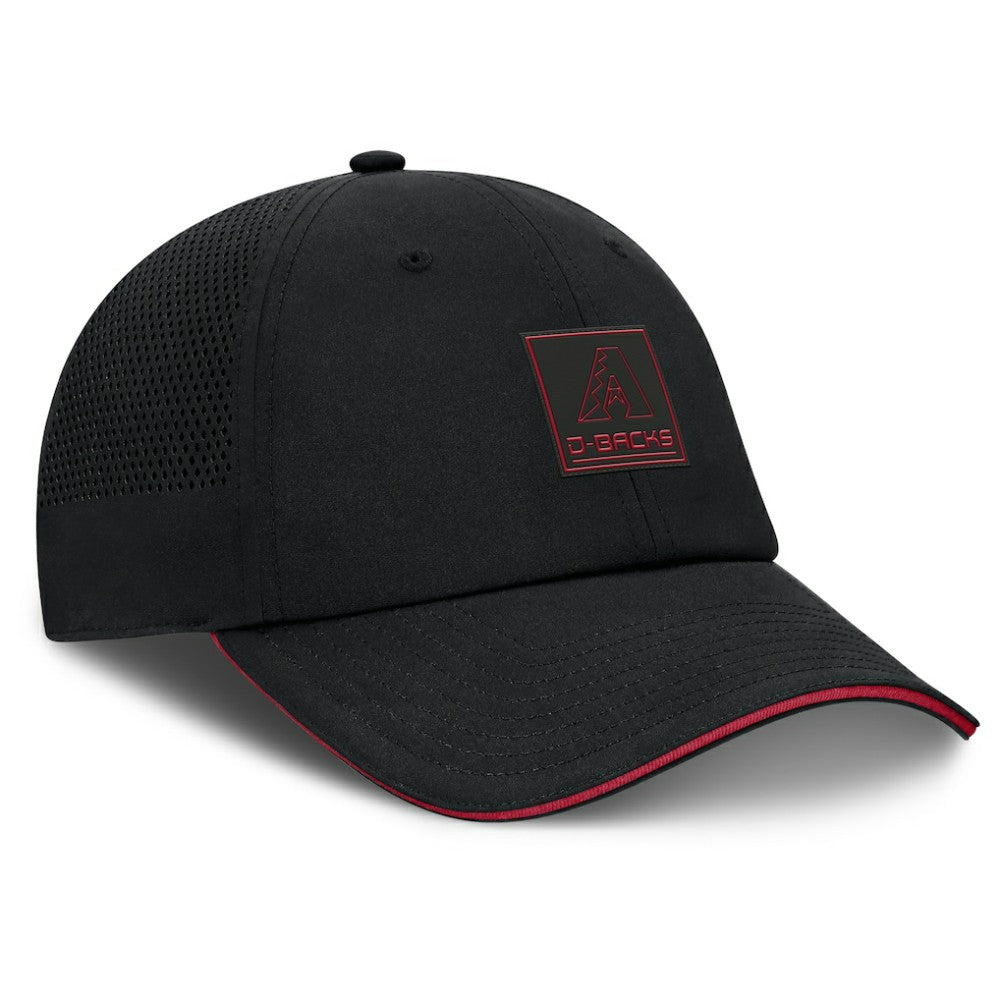 Black Arizona Diamondbacks Fanatics Level Up Driver Adjustable Hat