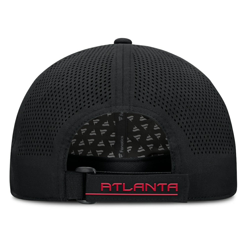 Black Atlanta Braves Fanatics Level Up Driver Adjustable Hat
