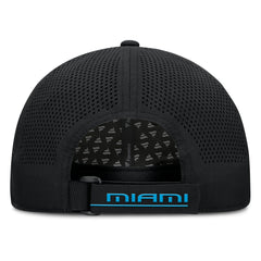 Black Miami Marlins Fanatics Level Up Driver Adjustable Hat