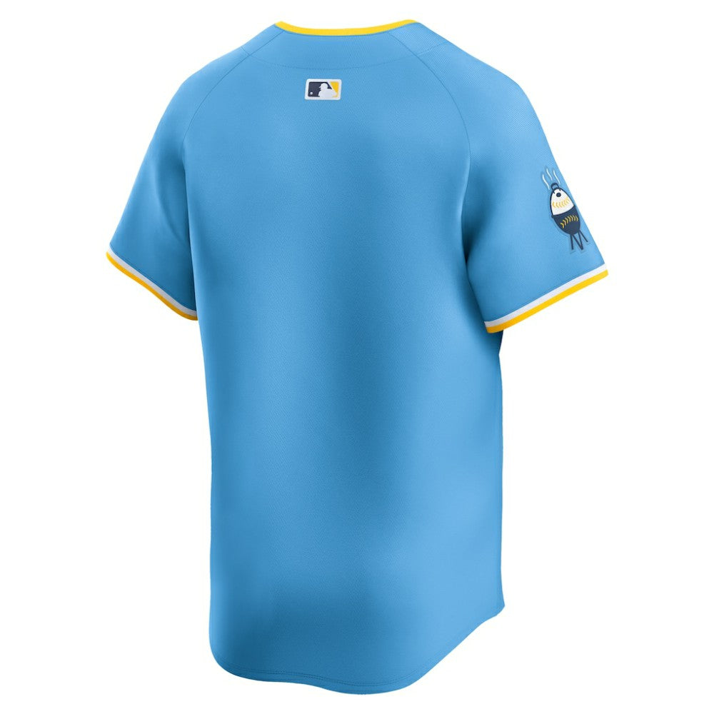 Light Blue Milwaukee Brewers Nike City Connect Limited Jersey
