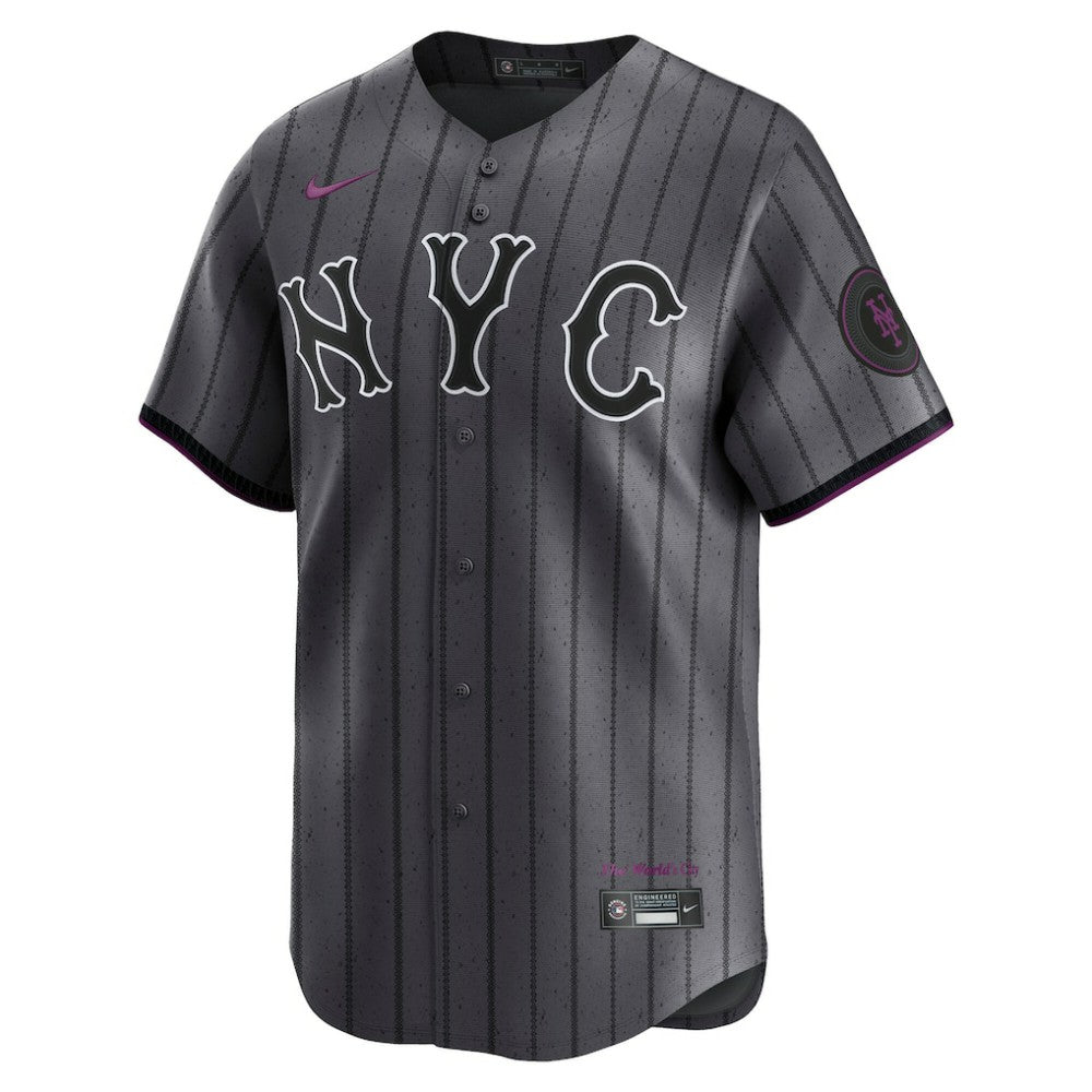 Gray New York Mets Nike City Connect Limited Jersey