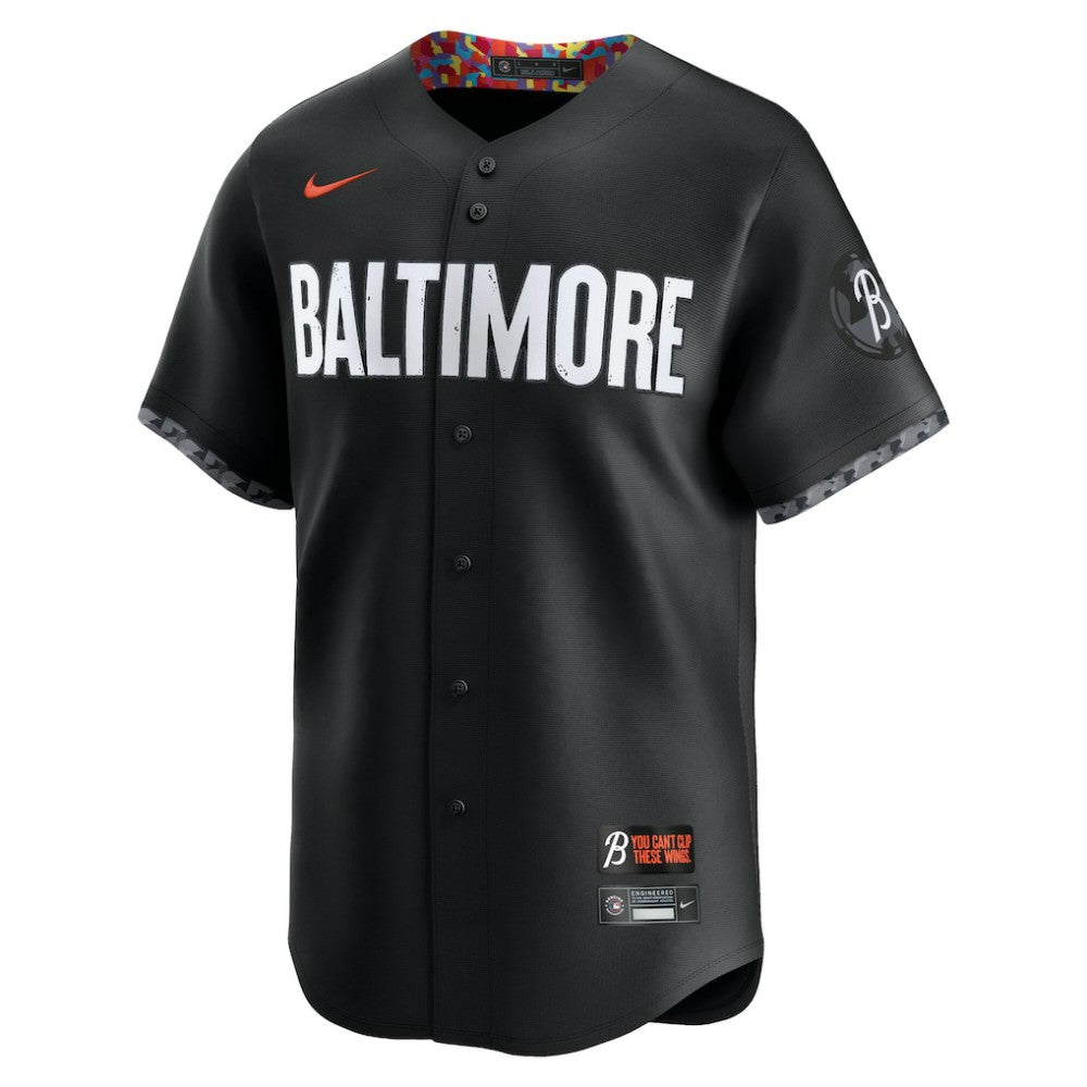 Black Baltimore Orioles Nike City Connect Limited Jersey