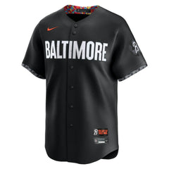 Black Baltimore Orioles Nike City Connect Limited Jersey