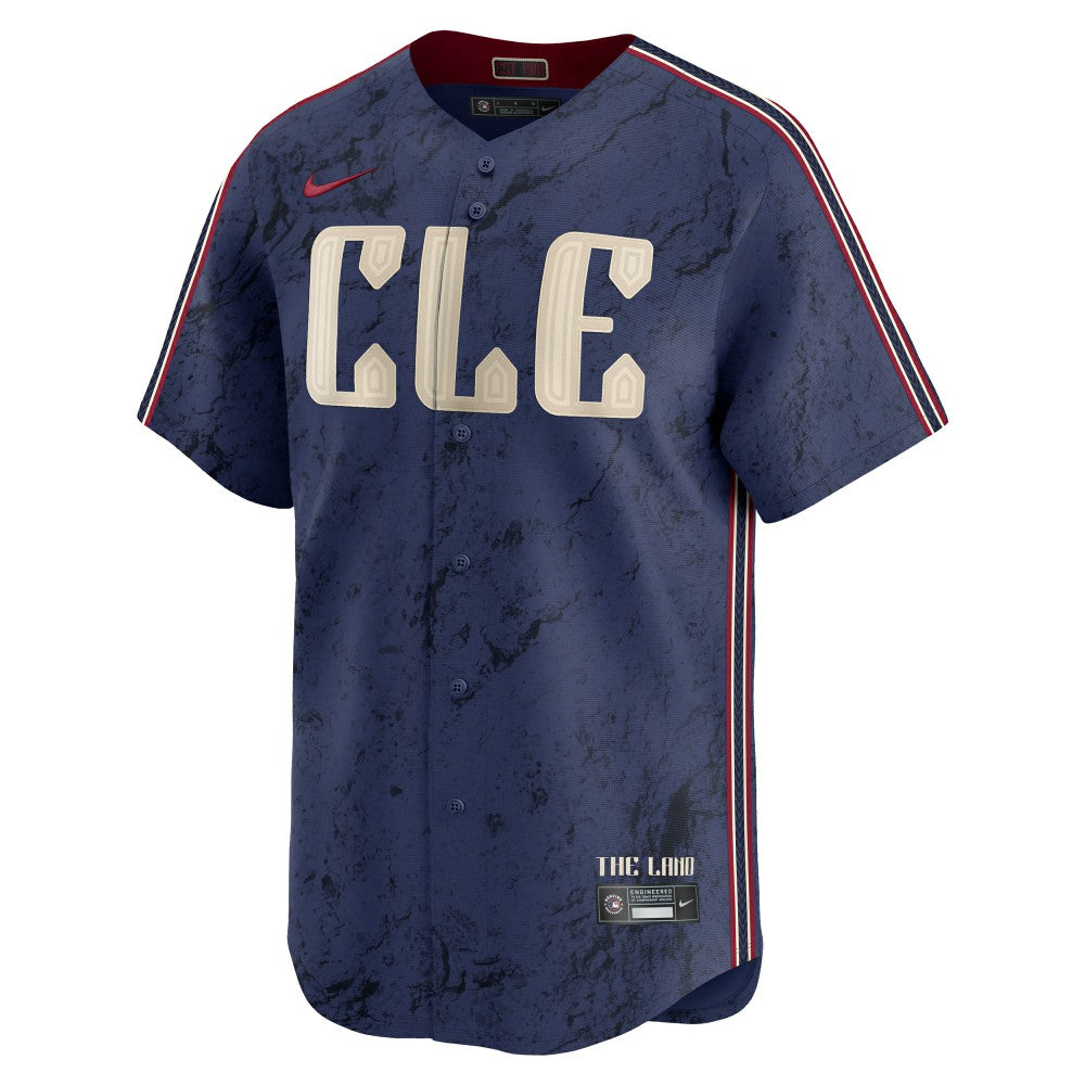 Navy Cleveland Guardians Nike City Connect Limited Jersey