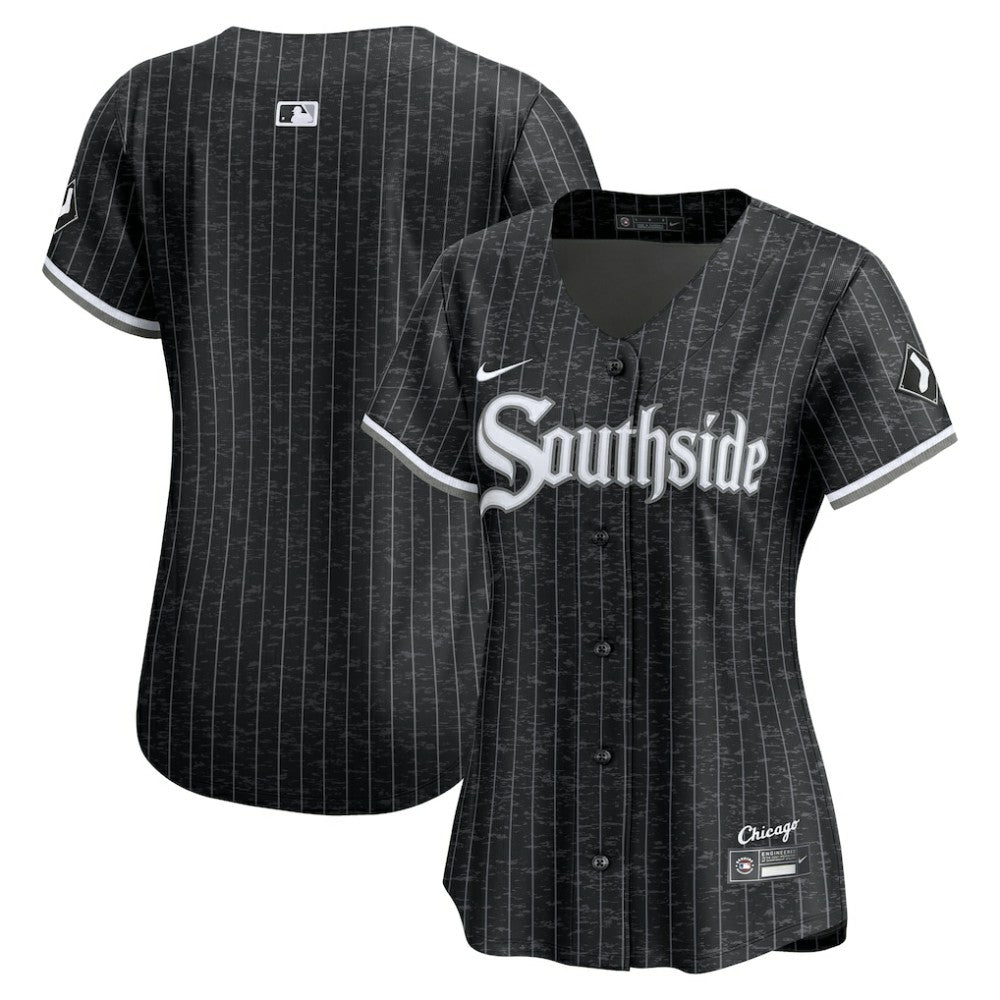Black Chicago White Sox Nike Women's City Connect Limited Jersey