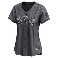 Gray Francisco Lindor New York Mets Nike Women's City Connect Limited Jersey