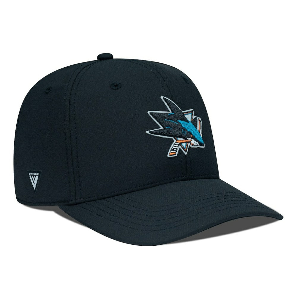 NHL San Jose Sharks Levelwear Rise Flex Hat