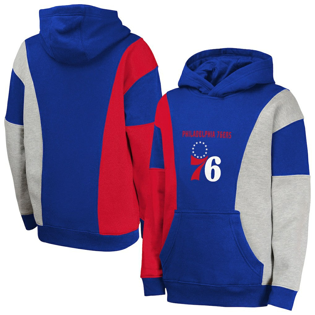 Philadelphia 76ers Youth Ace In the Hole Pullover Hoodie
