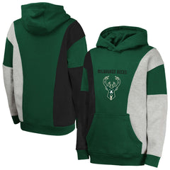Milwaukee Bucks Youth Ace In the Hole Pullover Hoodie