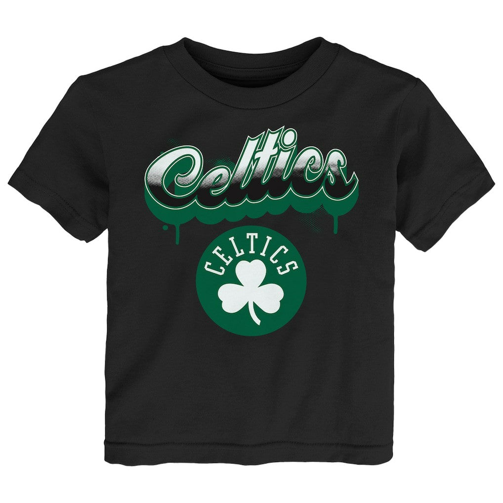Boston Celtics Youth Bubbly Script T-Shirt