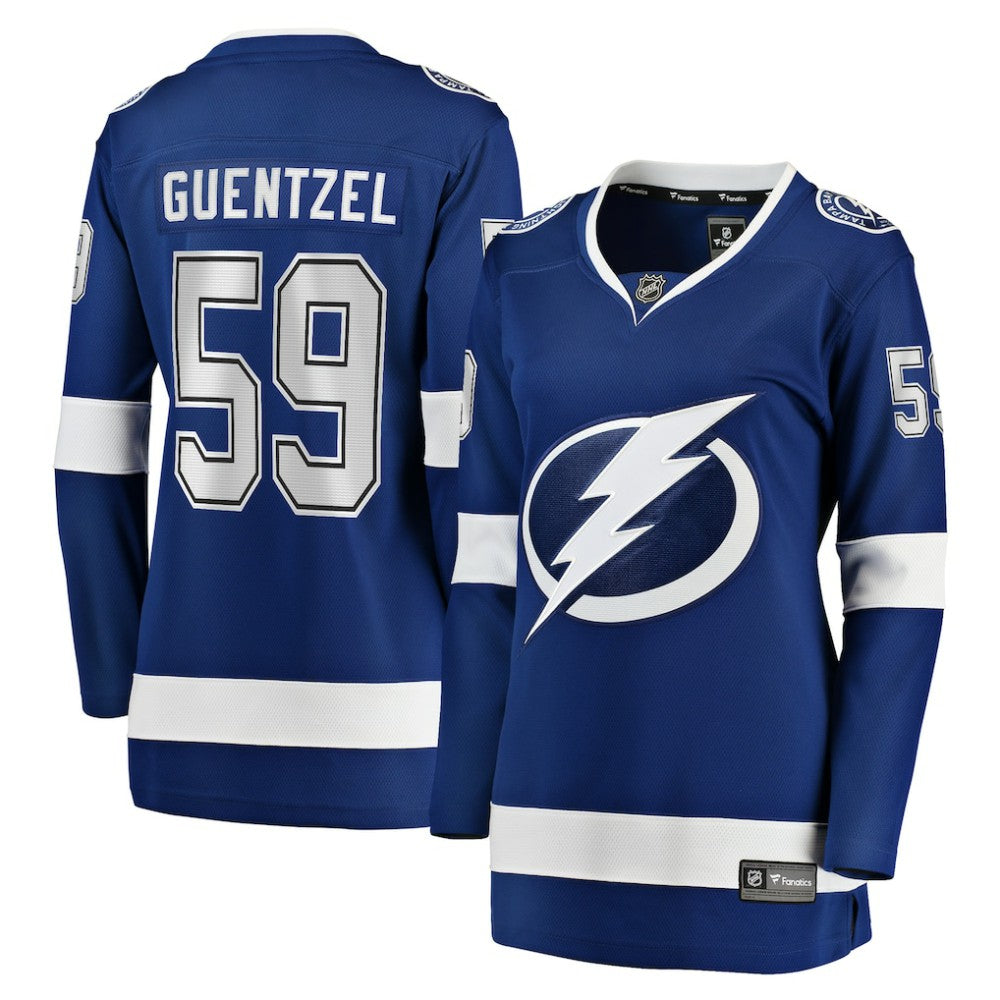 NHL Jake Guentzel Tampa Bay Lightning Fanatics Women's Home Premier Breakaway Player Jersey Breakaway Jersey