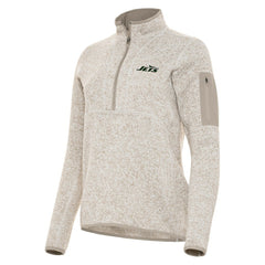 Antigua Women's Fortune Half-Zip Jacket - New York Jets Jackets