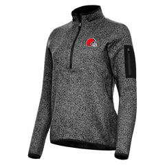 Antigua Women's Fortune Half-Zip Jacket - Cleveland Browns Jackets