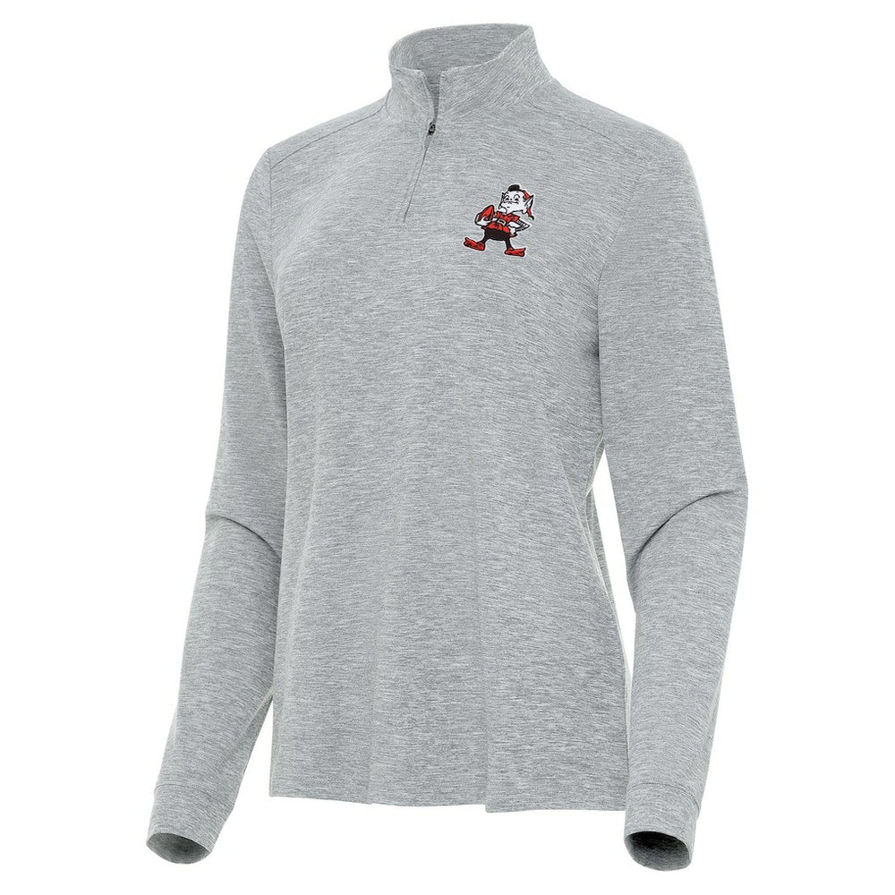 Antigua Women's Mentor Quarter-Zip Jacket - Cleveland Browns Jackets