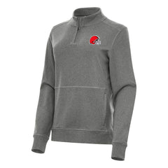 Antigua Women's Crush Quarter-Zip Jacket - Cleveland Browns Jackets