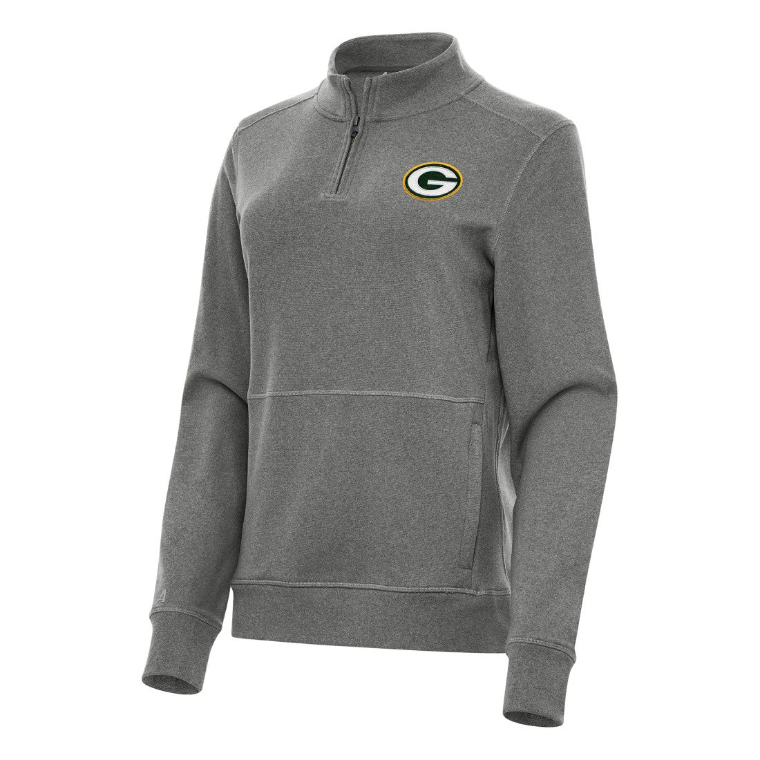 Antigua Women's Crush Quarter-Zip Jacket - Green Bay Packers Jackets