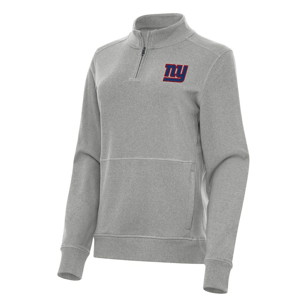 Antigua Women's Crush Quarter-Zip Jacket - New York Giants Jackets