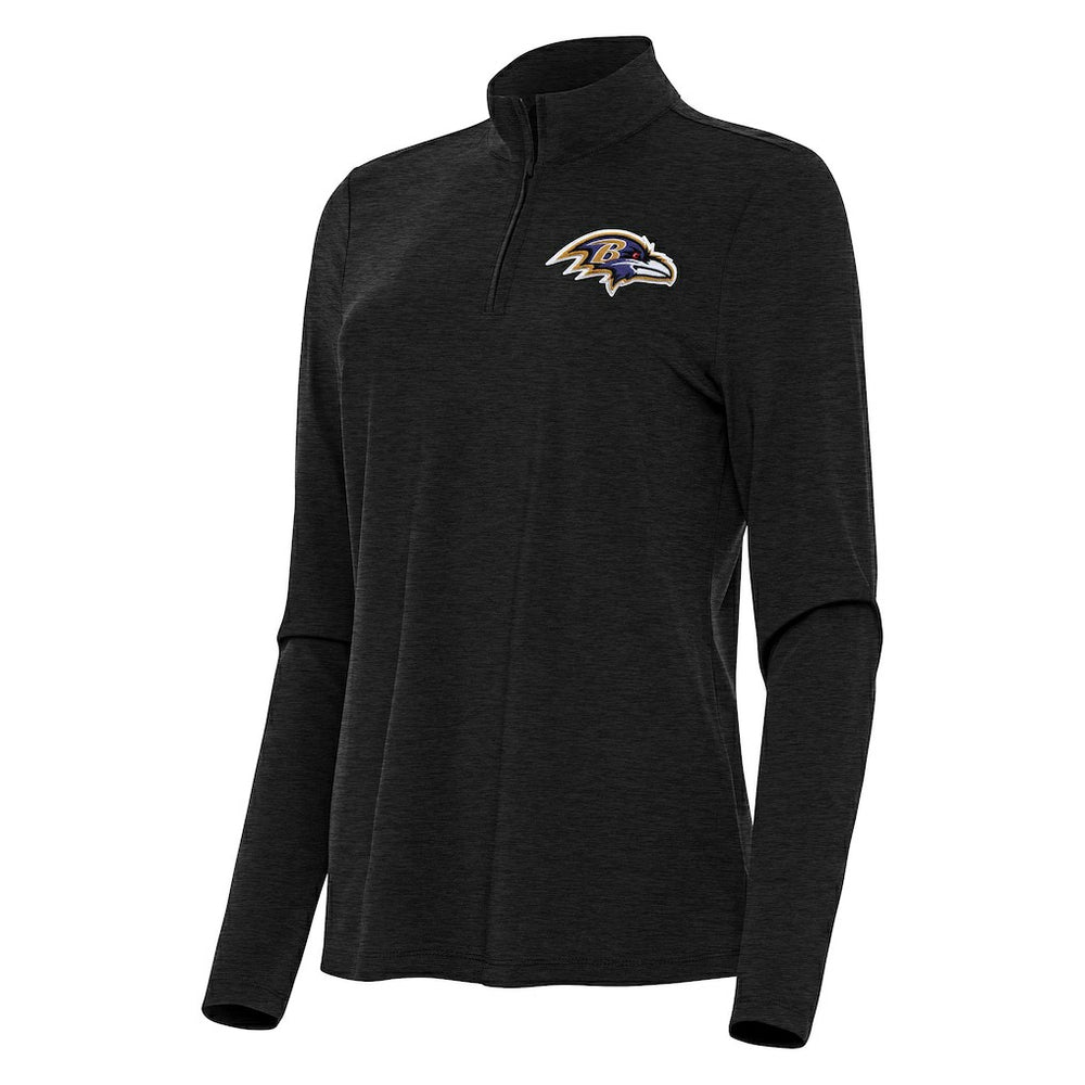 Antigua Women's Bright Quarter-Zip Sweatshirt - Baltimore Ravens Sweatshirts