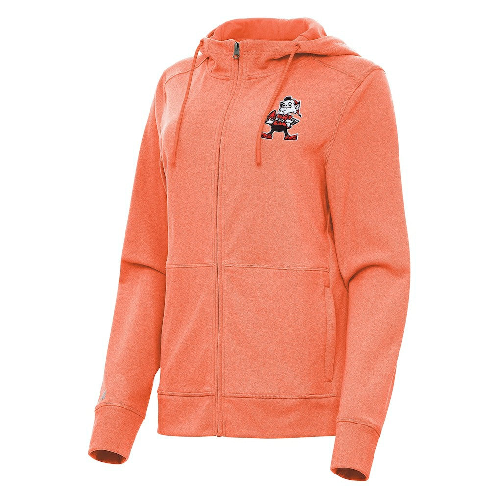 Antigua Women's Seeker Full-Zip Hoodie Jacket - Cleveland Browns Hoodies