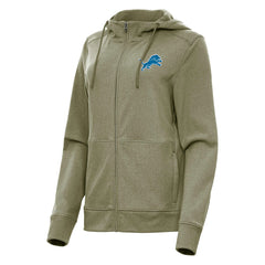 Antigua Women's Seeker Full-Zip Hoodie Jacket - Detroit Lions Hoodies