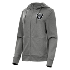 Antigua Women's Seeker Full-Zip Hoodie Jacket - Las Vegas Raiders Hoodies